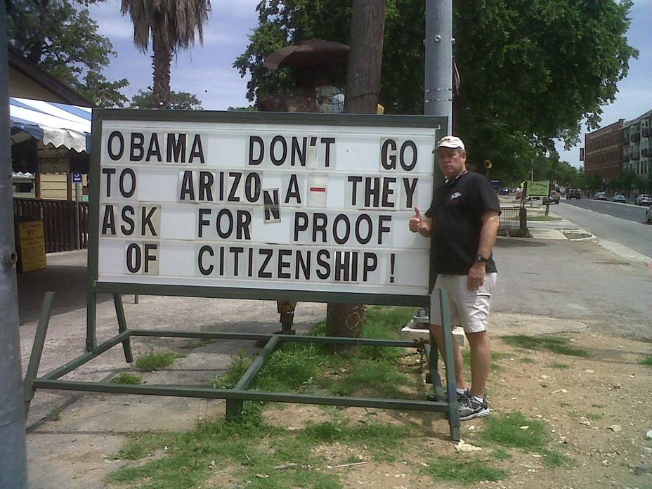 Picture of sign